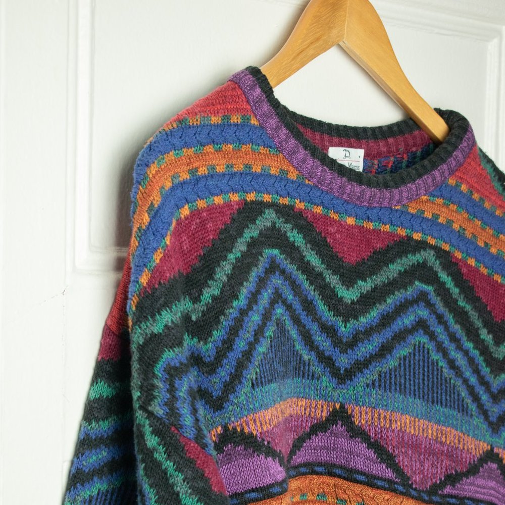 Vintage Multicolored Neiman Marcus Sweater